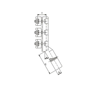 SL-N & SL-K Type Large Section Area Conductor Bolt Terminal Clamp